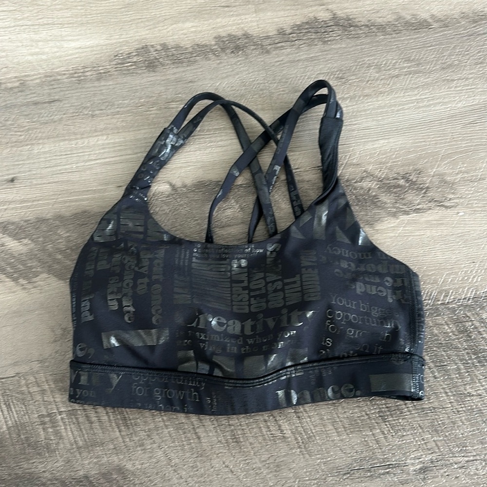 Lululemon energy bra manifesto